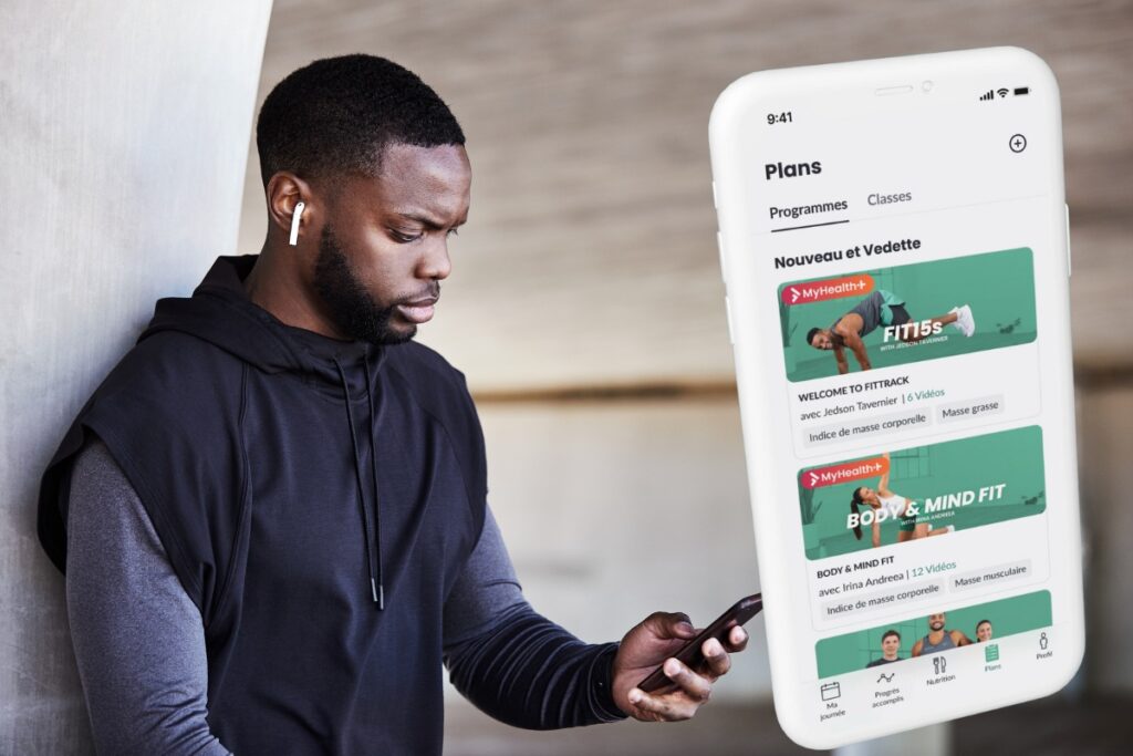 FitTrack: l'interface de personnalisation des plans d'entraînement